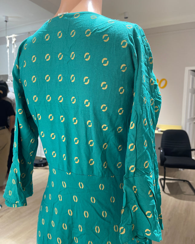 Women Green Kurti L Size