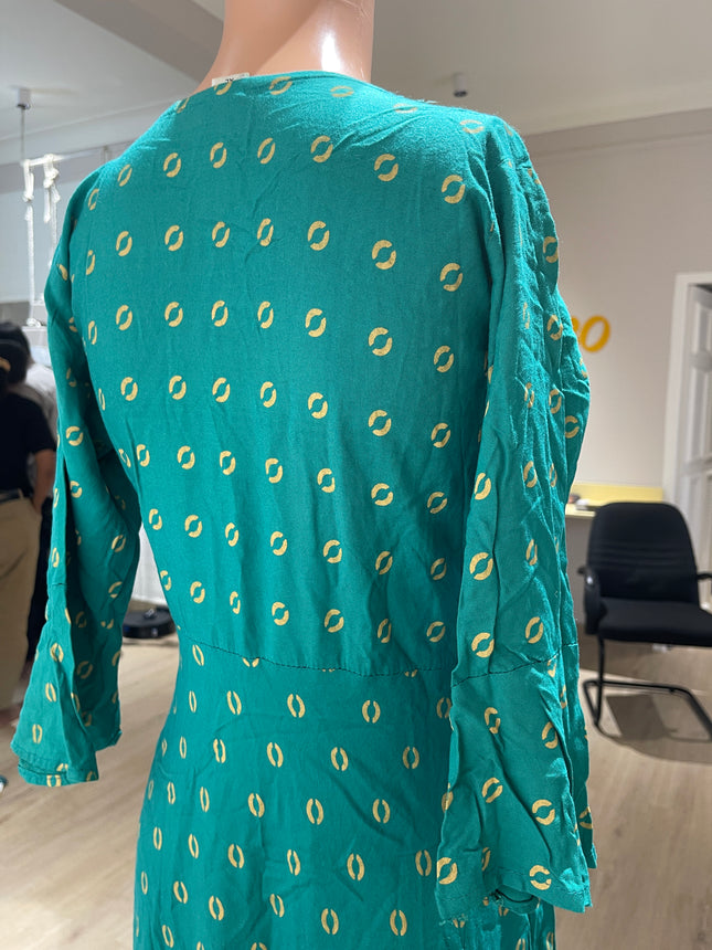 Women Green Kurti L Size