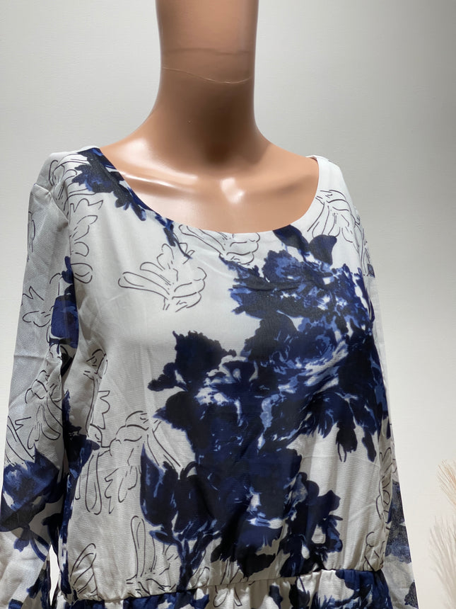 PURYS  Stylish Printed Dress for Girls & Women L Size