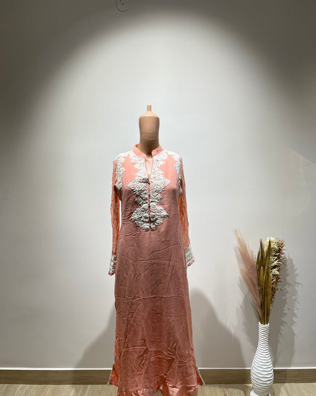 Pink Princess -Cut Kurta Womens L Size