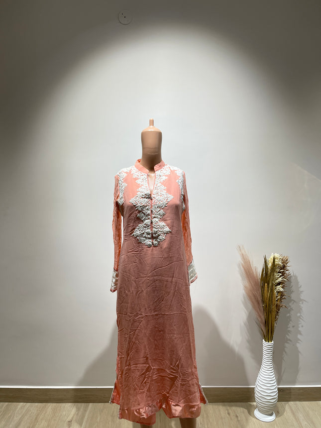 Pink Princess -Cut Kurta Womens L Size