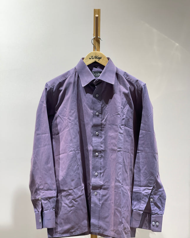 HARSH VARDHAN Men Purple Premium Fit Shirt Full Sleeve - L Size
