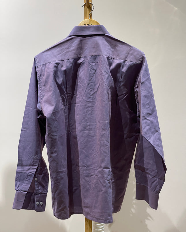 HARSH VARDHAN Men Purple Premium Fit Shirt Full Sleeve - L Size
