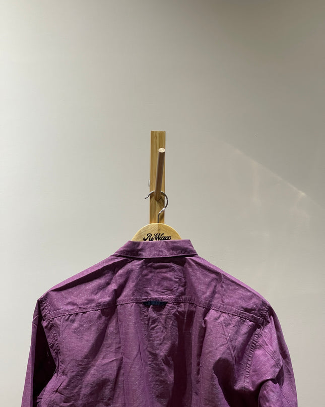 LP Wine Colour Full- Sleeve Shirt - L Size