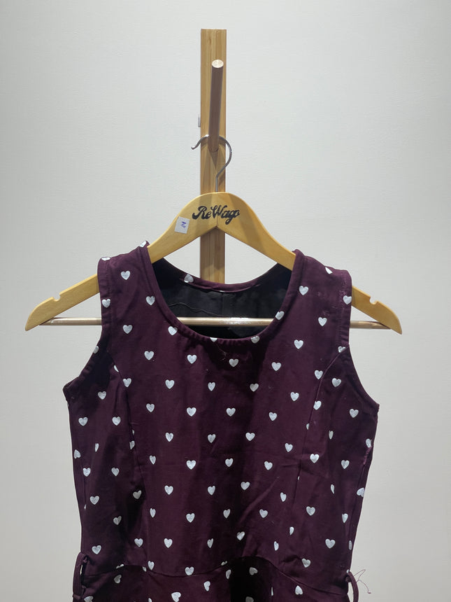 Kids Violet Sleeveless Dress