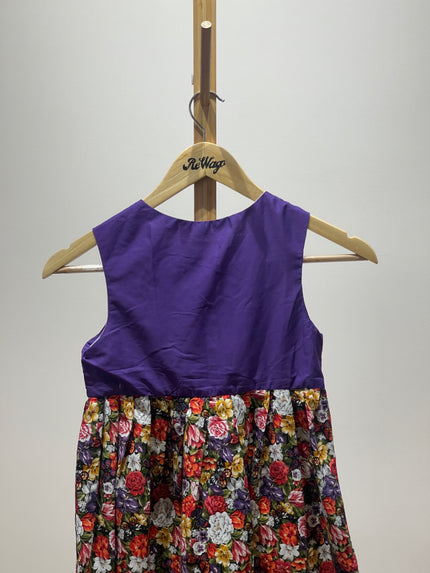 Kids Floral Printed Dress 7 Size