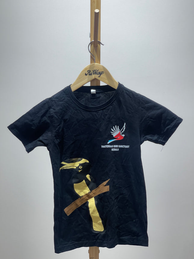 Kids Black T-Shirt 4-5 yrs