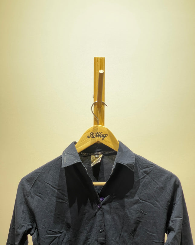 SIZZ By L2K Womens Navy Blue Shirt - M Size