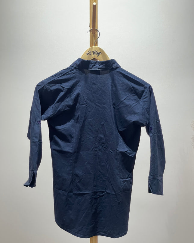 SIZZ By L2K Womens Navy Blue Shirt - M Size