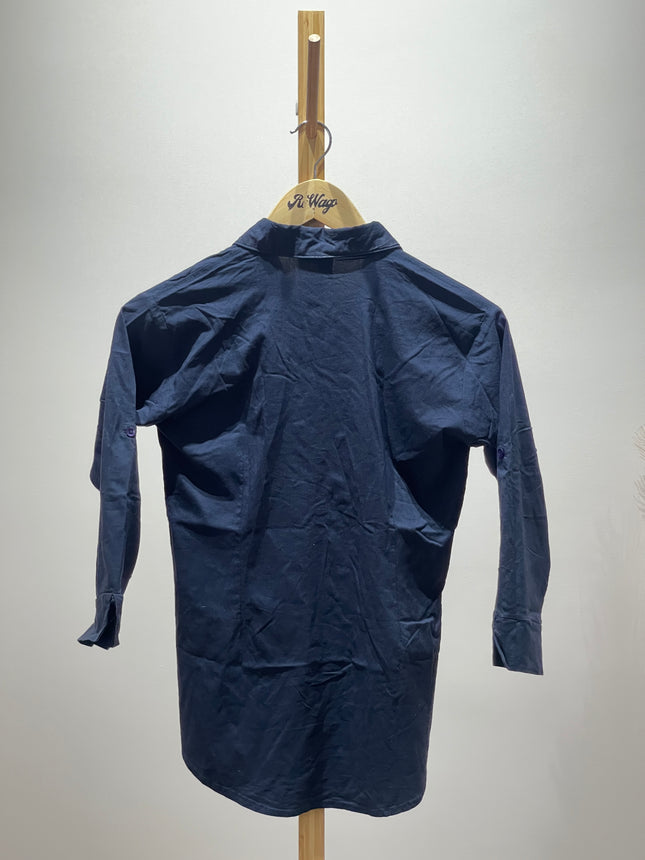 SIZZ By L2K Womens Navy Blue Shirt - M Size