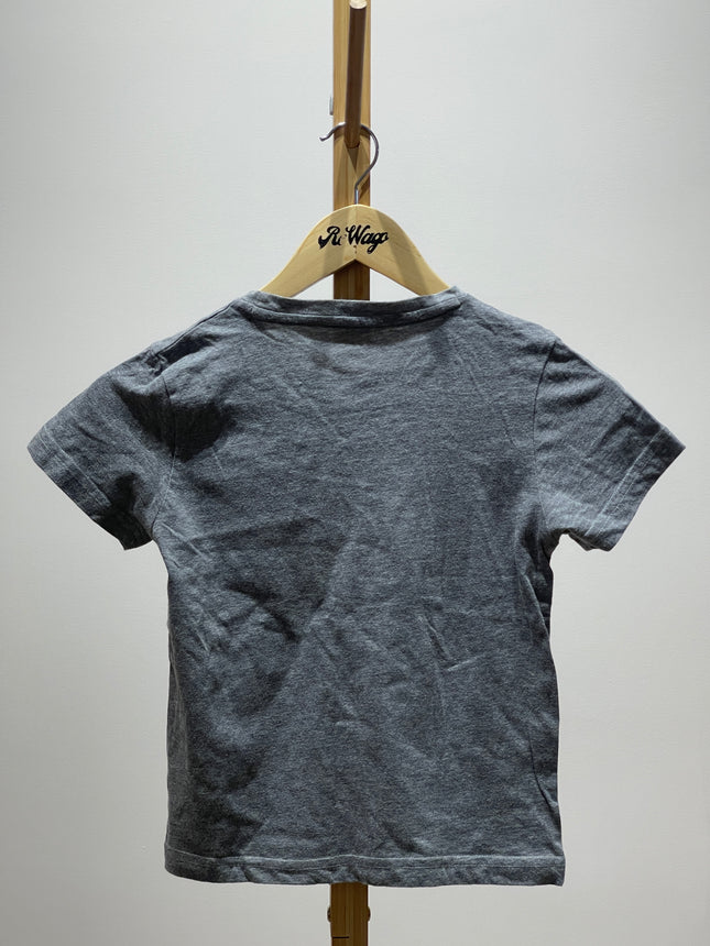 Kids Grey Tiger Printed T-Shirt 5-6yrs