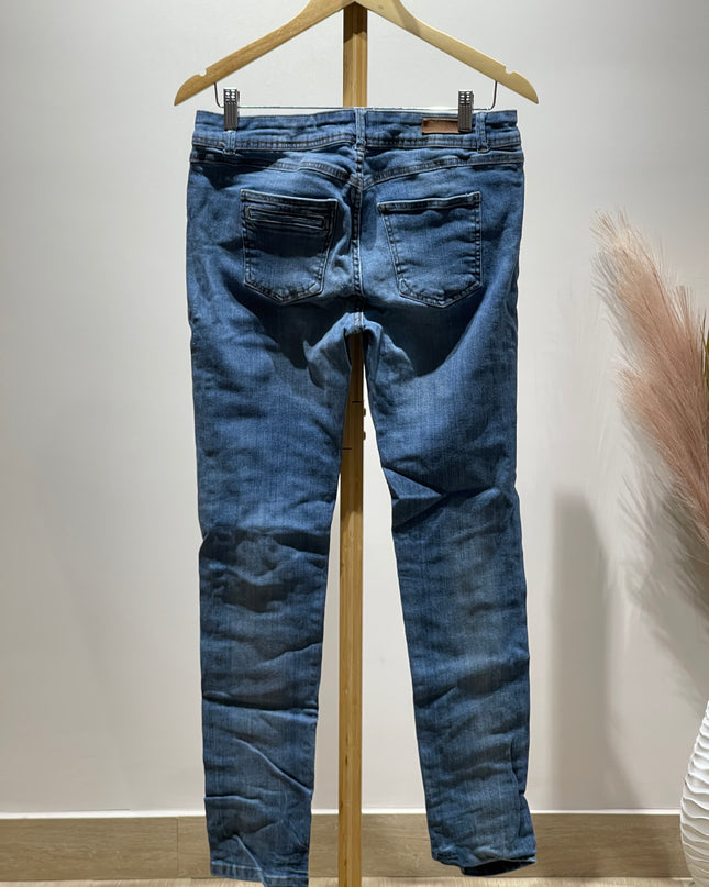Veromoda Womens Slim-Fit Blue Jeans L Size