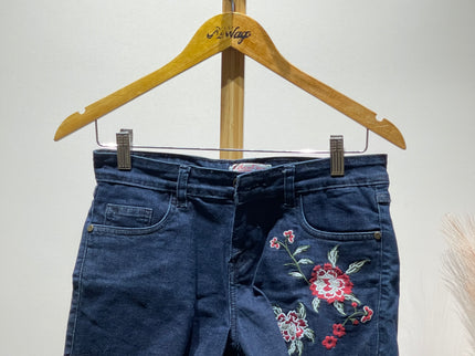 ALL ABOUT YOU  Womens Shorts  Casual Embriodered Denim S Size