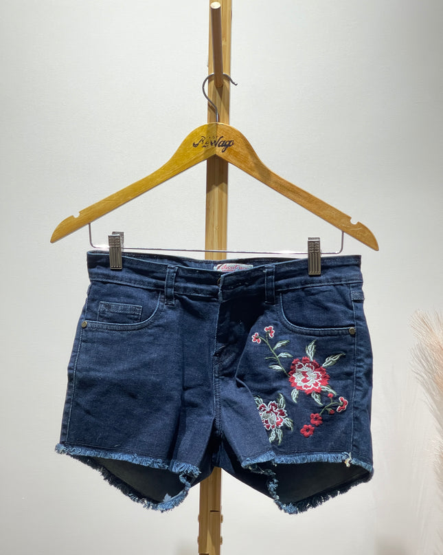 ALL ABOUT YOU  Womens Shorts  Casual Embriodered Denim S Size