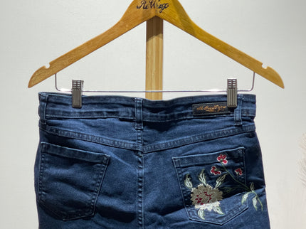 ALL ABOUT YOU  Womens Shorts  Casual Embriodered Denim S Size