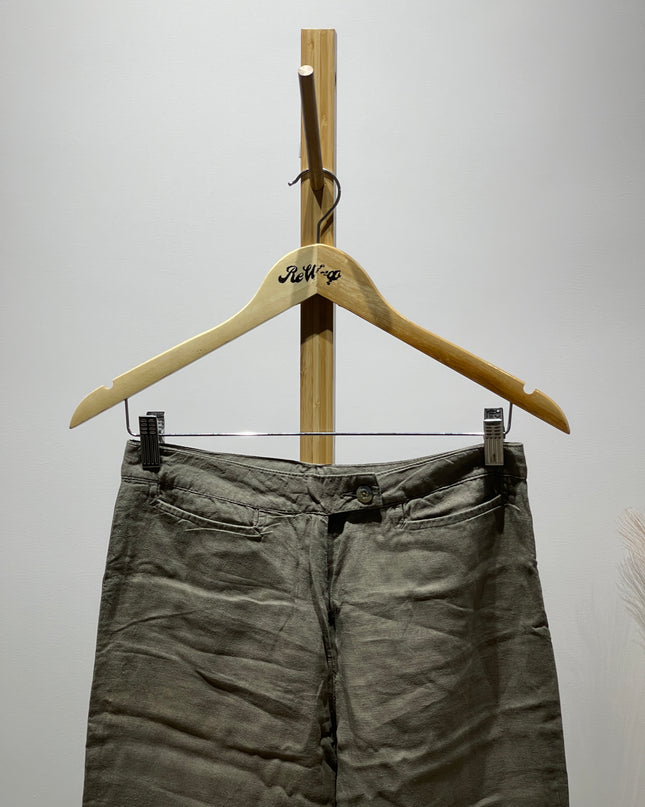 CottonWorld Womens Loose Fit Beige Pants S Size