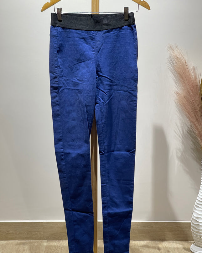 JEGGINGS Womens Blue Jeggings M UK 8 Size