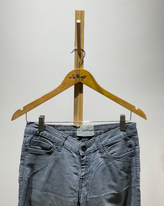ALLEN SOLLY Women Slim Fit Jeans Grey M Size