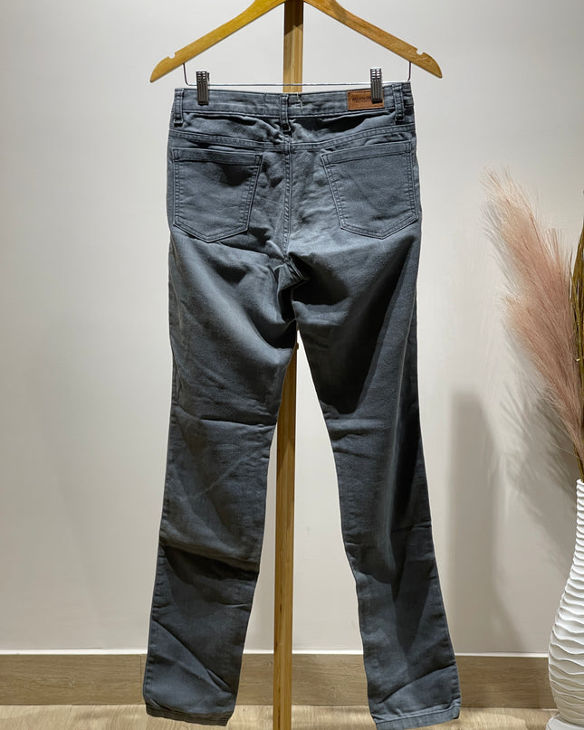 ALLEN SOLLY Women Slim Fit Jeans Grey M Size