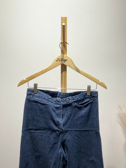 COTTON WORLD Women Casual Silm Fit Dark Blue Jeans S Size