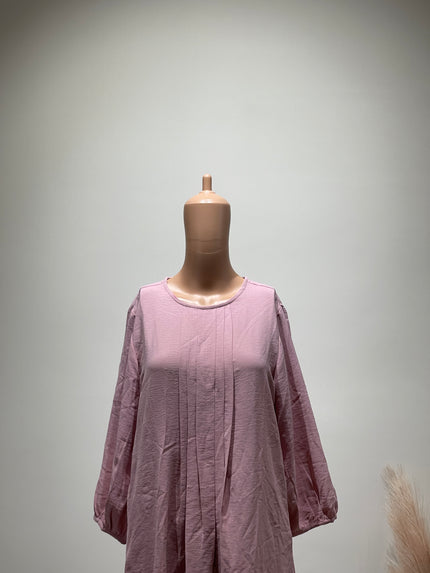 AND Women's Casual A-Line Pink  Dress - M Size