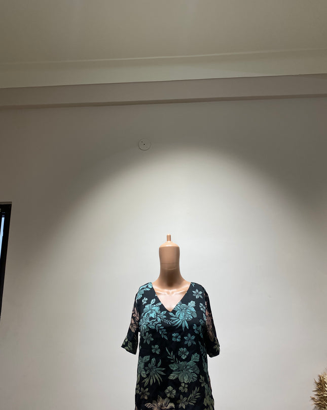 Women's Casual Black Top - M Size