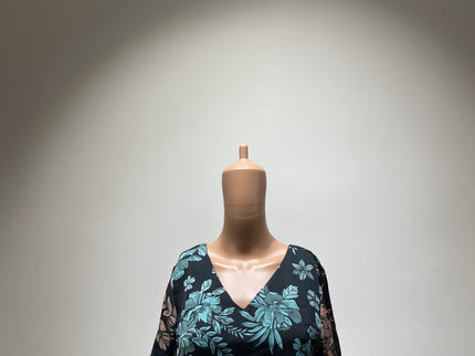 Women's Casual Black Top - M Size