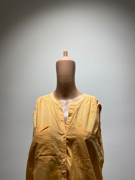 Women's Casual Oragne Shirt - L Size