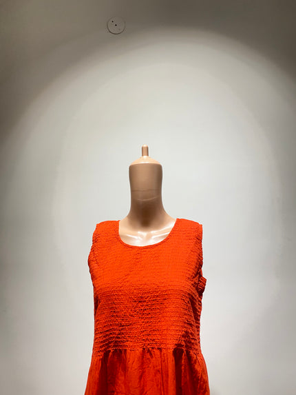 Women's Casual Orange Top - M Size