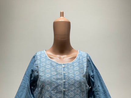 AURELIA Womens Light Blue Churidar Top M Size