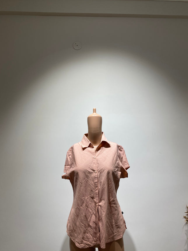 WESTSIDE Women's Casual Pink Shirt - M Size