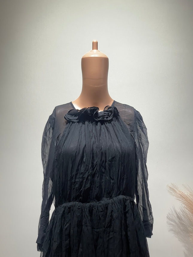 FRENCH CONNECTION Womens Black Casual Dress - M Size
