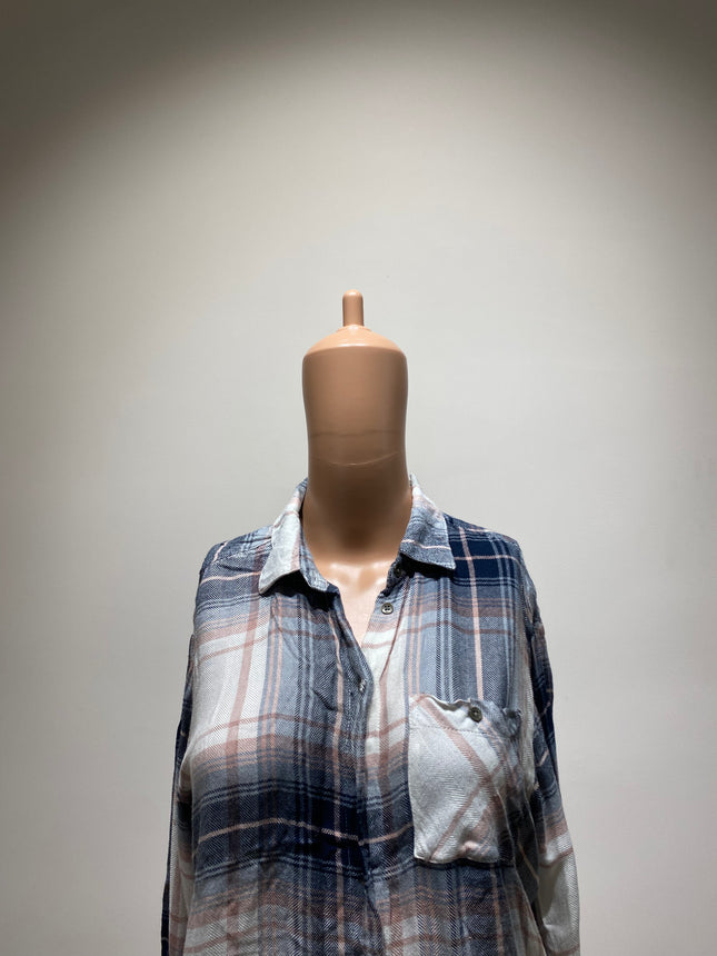 RIG Women's Casual Pink Shirt Top - M Size