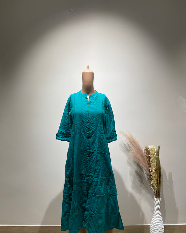 UTSA Womens Cyan Churidar - S Size