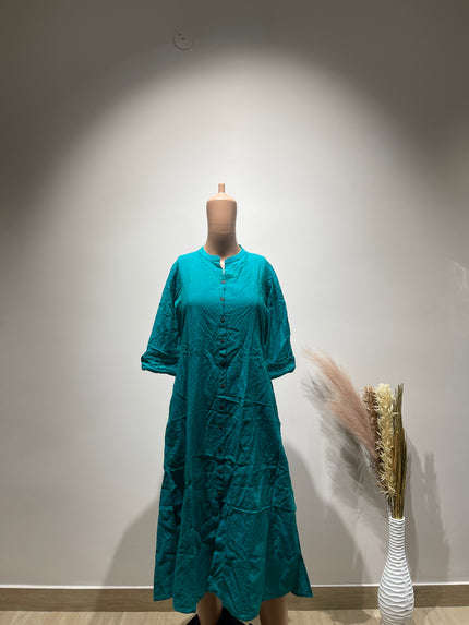 UTSA Womens Cyan Churidar - S Size