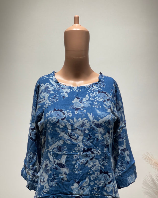 Womens Blue Churidar S Size