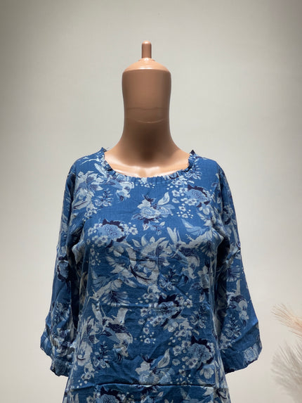 Womens Blue Churidar S Size