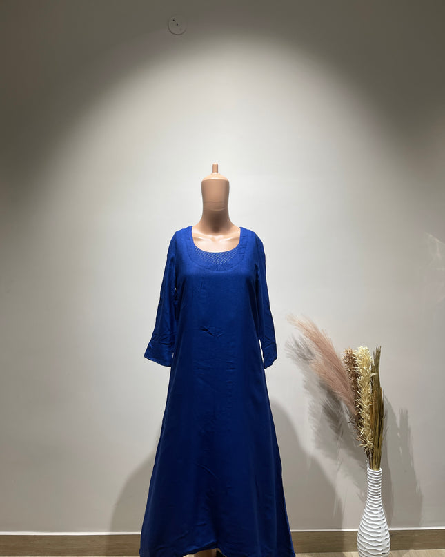 FAB INDIA Womens Blue Churidar S Size