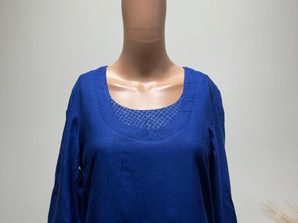 FAB INDIA Womens Blue Churidar S Size