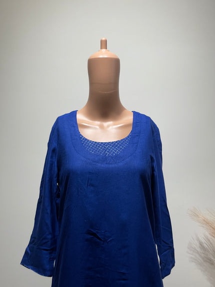 FAB INDIA Womens Blue Churidar S Size