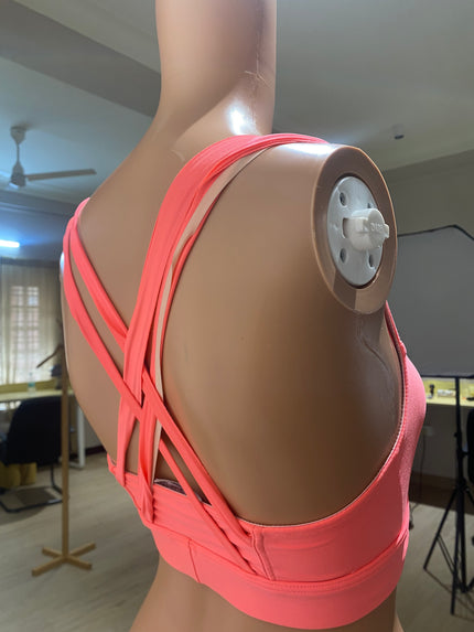 M&S Women's Sports Pink Bra - XS Size