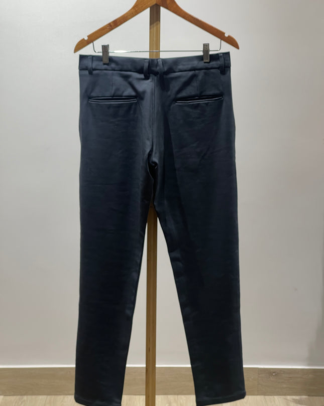 EMPORIO ARMANI Mens Gray Pure Wool Classic Trouser - M Size