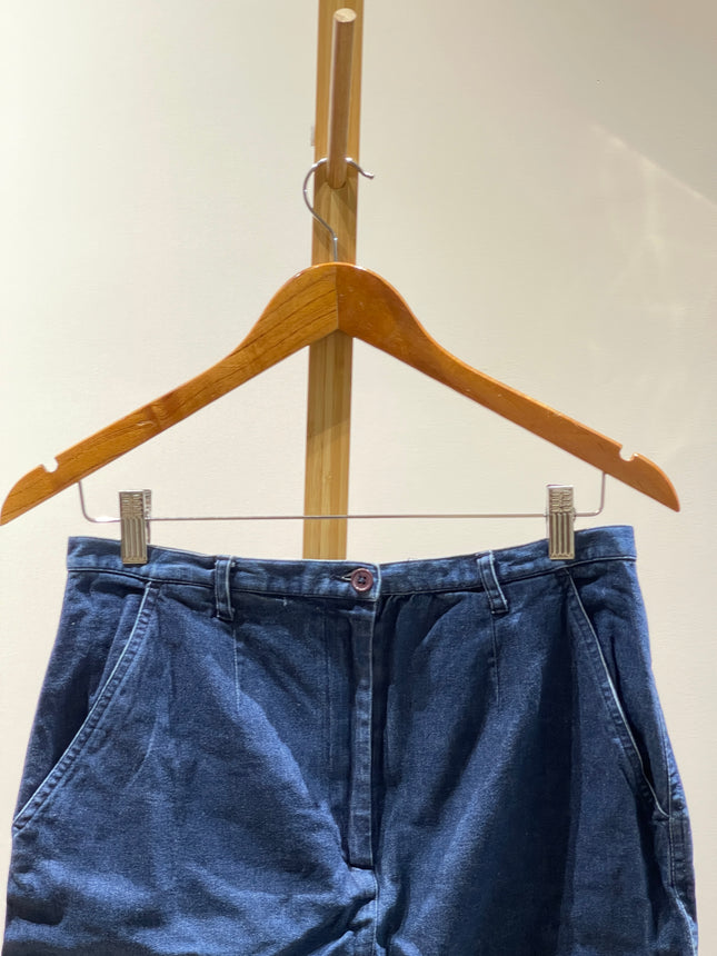 Weekender BLUES Women Washed Regular Blue Skirt - S Size
