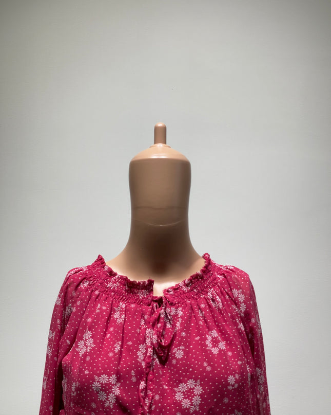 Women's Casual Pink  Roma Top - M Size