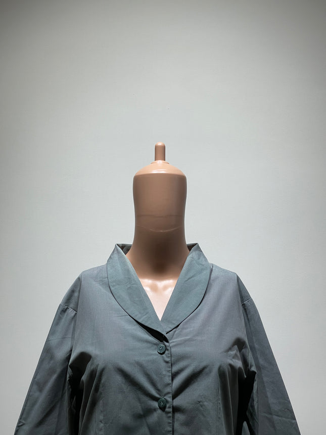 Womens Casual Flared Sleeves Solid Top - M Size
