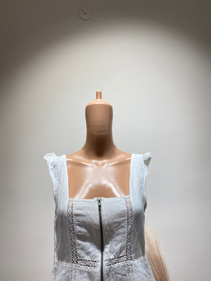 Women's Casual White Dress - M Size