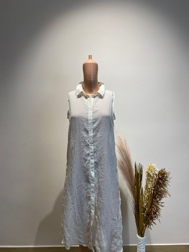 Women's Casual White Kurta - M Size