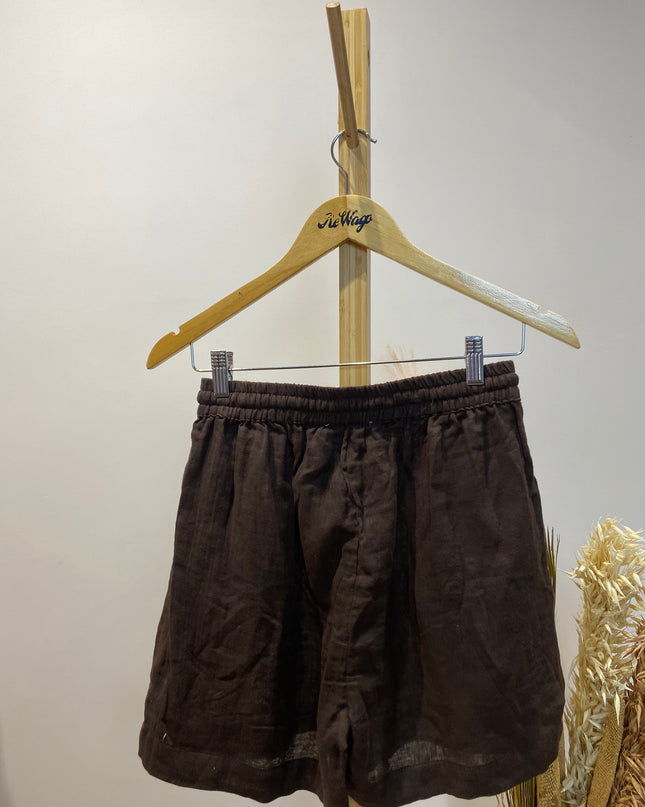 OZISS Women's Casual Brown Shorts - S Size