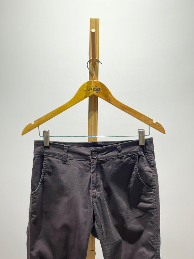 Hey! Womens Slim-Fit Dark Brown Pants - S Size