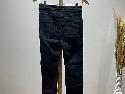 Mango Women Black Skinny Fit High-Rise Stretchable Jeans - S Size